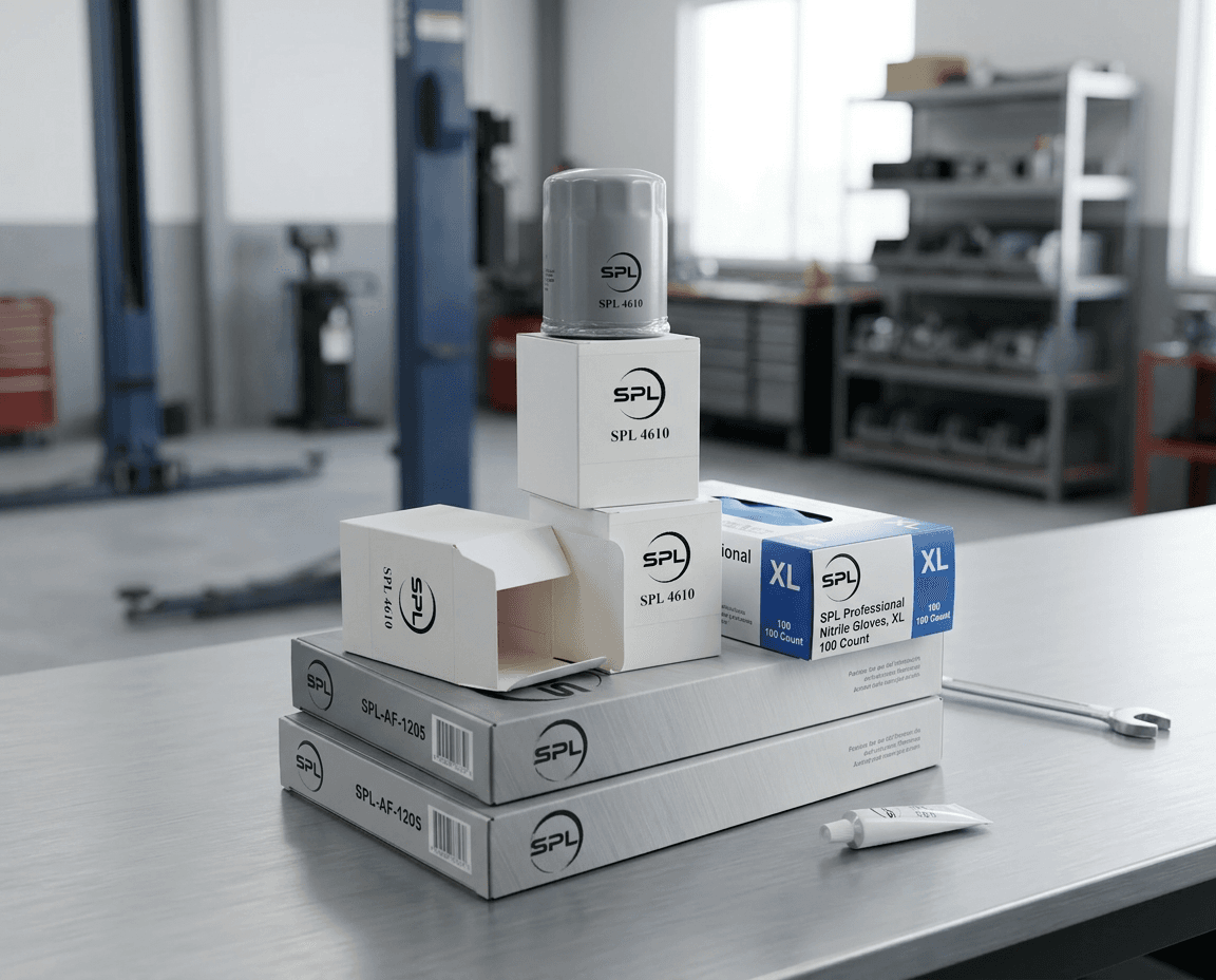 SPL oil filters and air filter boxes